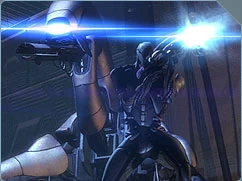 A geth trooper and an armature