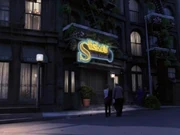 Restaurant Sisko's, který vlastní Benův otec