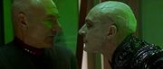 Picard a jeho klon Shinzon