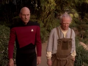 Captain Jean-Luc Picard trifft auf Boothby.