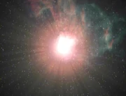 Eine Supernova.