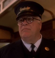... as the train conductor