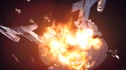 The Avenger explodes
