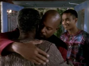 The Sisko men say their goodbyes