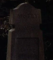 McFly's gravestone.