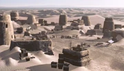Zobral's encampment in the Cygniai Expanse