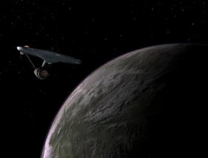 Planet Q from orbit