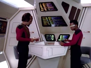 Sensor maintenance on the USS Enterprise-D
