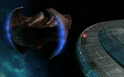 The Vahklas leaves Enterprise.