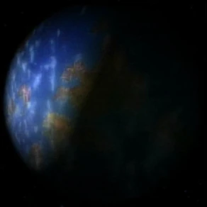 Meridian from orbit