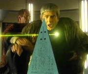 Administrator V'Las attempts to destroy the Kir'Shara (2154)