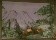 One of Norvo's paintings.