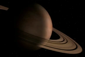 Saturn from orbit