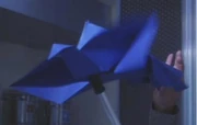 A paper model of a Pyrithian moon hawk