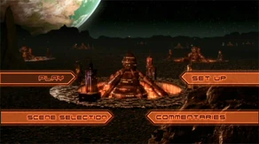 Main menu from Disc 1