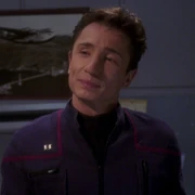 Lieutenant Malcolm Reed in an operations division duty uniform, 2151