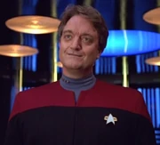 Quinn an Bord der Voyager