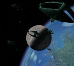 The Romulans arrive.