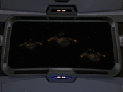 The attacking Hierarchy ships arrive