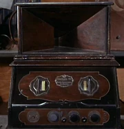 An early radio, ca. 1930