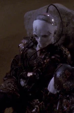 A crippled female drone