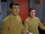 Spock and James Kirk.