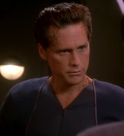 ... as Joran Belar, in a vision to Ezri Dax in 2375