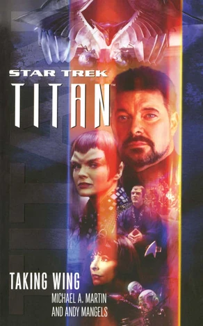 Cover of book 1, Taking Wing