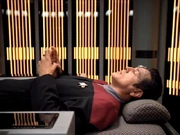 Chakotay preparing for a lucid dream