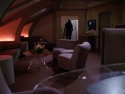 Senior officers' quarters on board a Galaxy-class starship