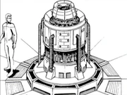 Early Jim Martin design of hologenerator
