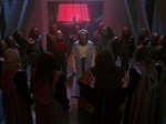 Worf in front of the high council
