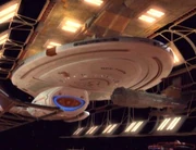 Voyager in droogdok