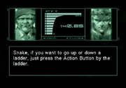 The Codec Screen in The Twin Snakes