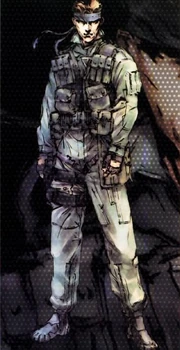 Solid Snake in his BDUs from the MGS Radio Drama