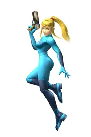 Zero Suit Samus from Super Smash Bros. Brawl.