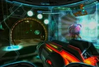 An in-game screenshot of Metroid Prime 3: Corruption