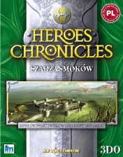 Okładka gry Heroes ChroniclesSzarża Smoków
