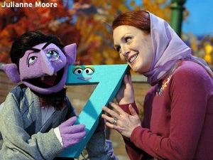 The Count and Julianne Moore in "Far From Seven".
