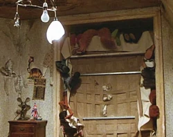 Not necessarily in a Murphy Bed, but we're stuck nonetheless.