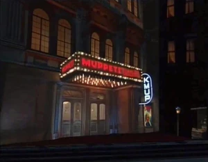 The Exterior of KMUP studios as shown on Muppets Tonight.