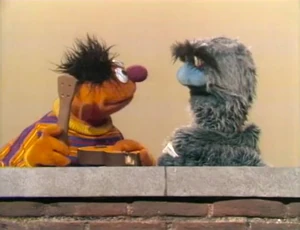 Ernie and Beautiful Day Monster.