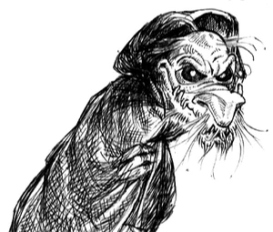 a sketch by Michael Frith