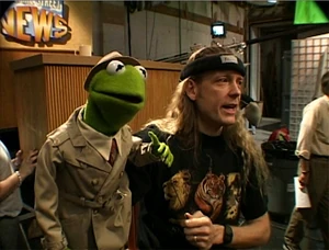 Steve Whitmire and Kermit