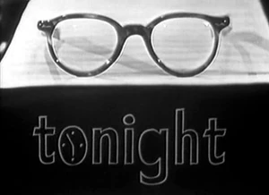 Bumper card with Steve Allen's signature specs.