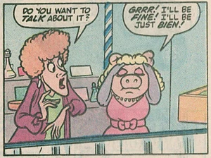Eileen, as seen in the comic adaptation