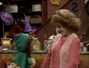 Little Green Riding Hood and Ruthie.
