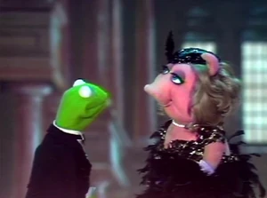 Kermit and Piggy at the 31st Annual Emmy Awards, 1979