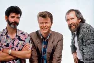 George Lucas, David Bowie and Jim Henson.
