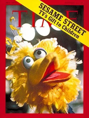 Big Bird graces the Nov. 23, 1970 issue